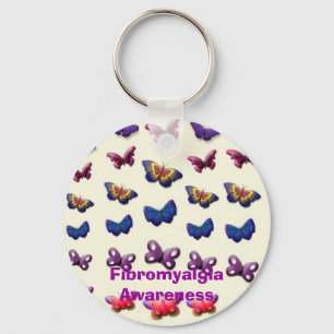 Fibromyalgiamedvetenhet Nyckelring