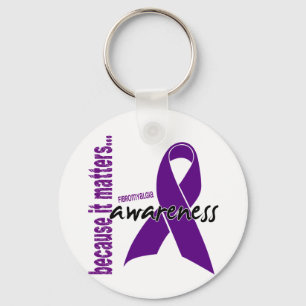 Fibromyalgiamedvetenhet Nyckelring
