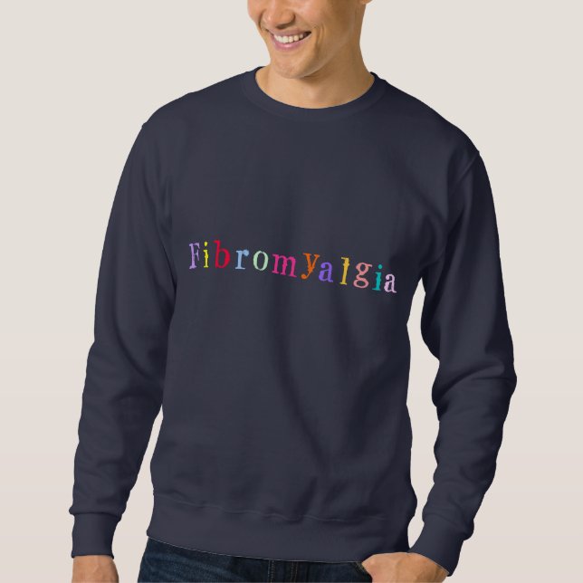 Fibromyalgiatröja Lång Ärmad Tröja (Framsida)