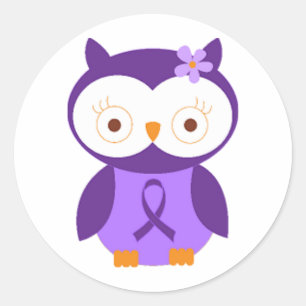 Fibromyalgiauggla Runt Klistermärke
