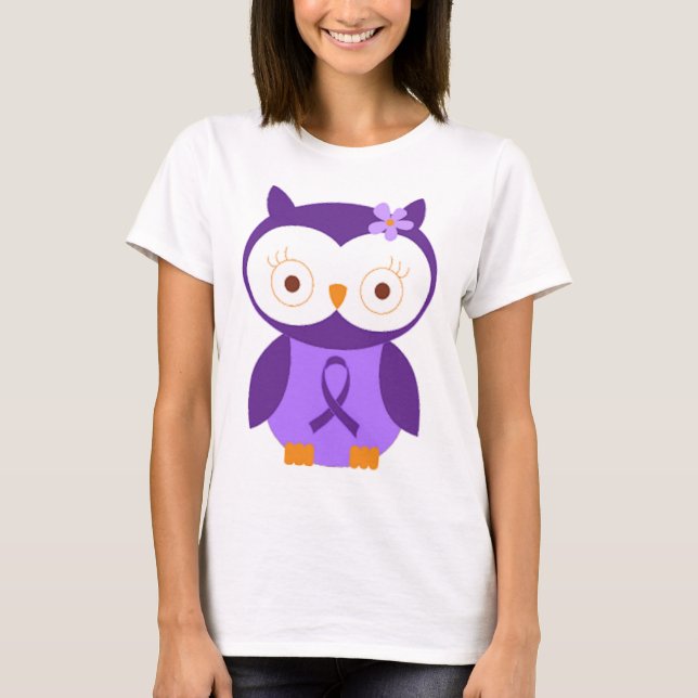 Fibromyalgiauggla T-shirt (Framsida)