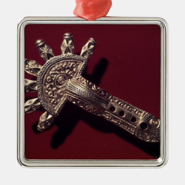 Fibula Laucha Julgransprydnad Metall (Framsidan)
