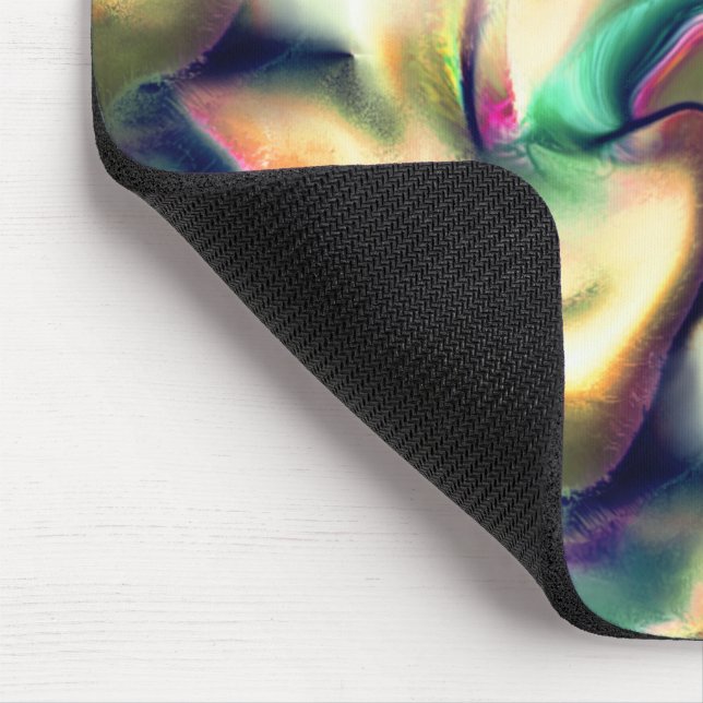 Fibus staine av showy färg och slät gradient musmatta (Hörn)