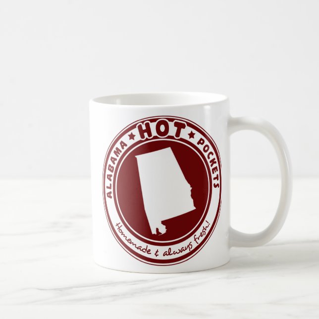 Fick- Alabama hett Kaffemugg (Höger)
