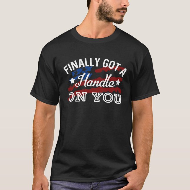 Fick äntligen grepp om dig Country Music Text 2 T Shirt (Framsida)