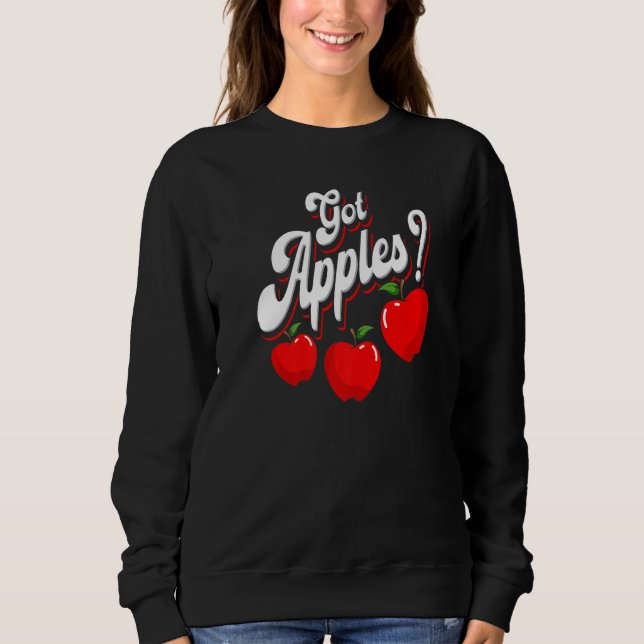Fick Äpplen Äppleplockare Ekologiska Frukter  Bond T Shirt (Framsida)