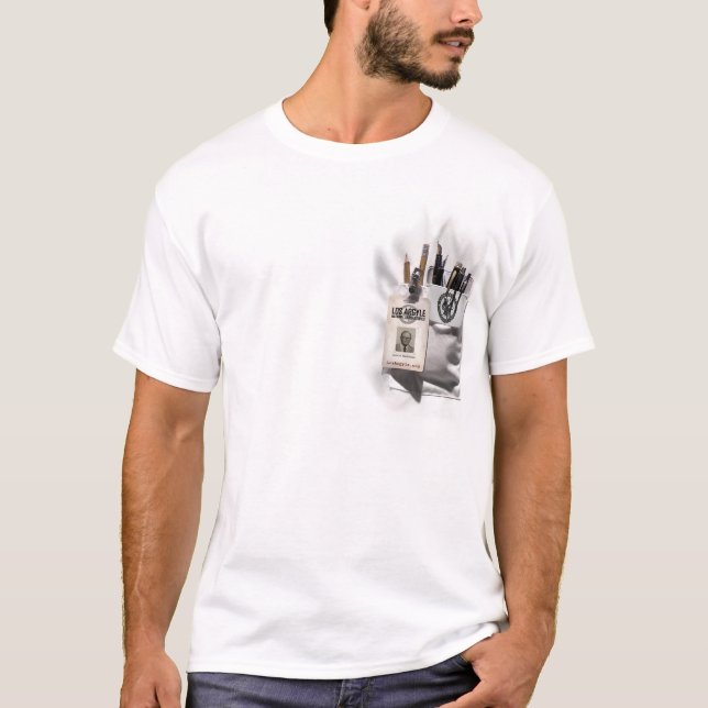 Fick- beskyddande och legitimationemblem tee (Framsida)