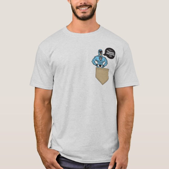 fick- beskyddande tee shirt (Framsida)