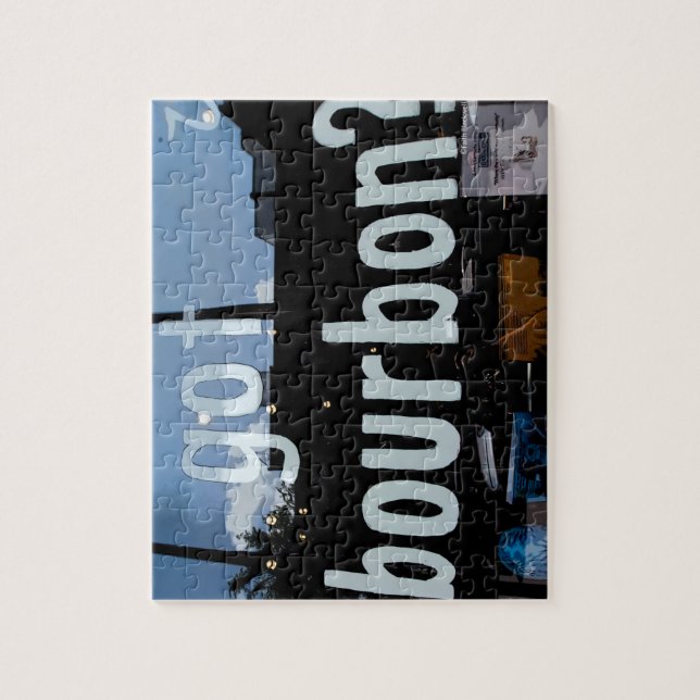 Fick Bourbon Pussel (Vertikal)
