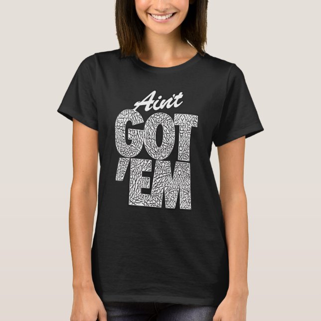 FICK DEM  har inte dem  retro bock sneakhead 1 T Shirt (Framsida)