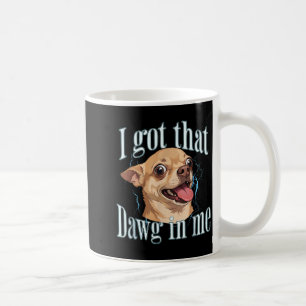 Fick den hunden i roliga hund Chihuahua-älskare mä Kaffemugg