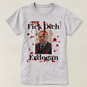 Fick Dich Erdogan (tysk)T-shirt T Shirt