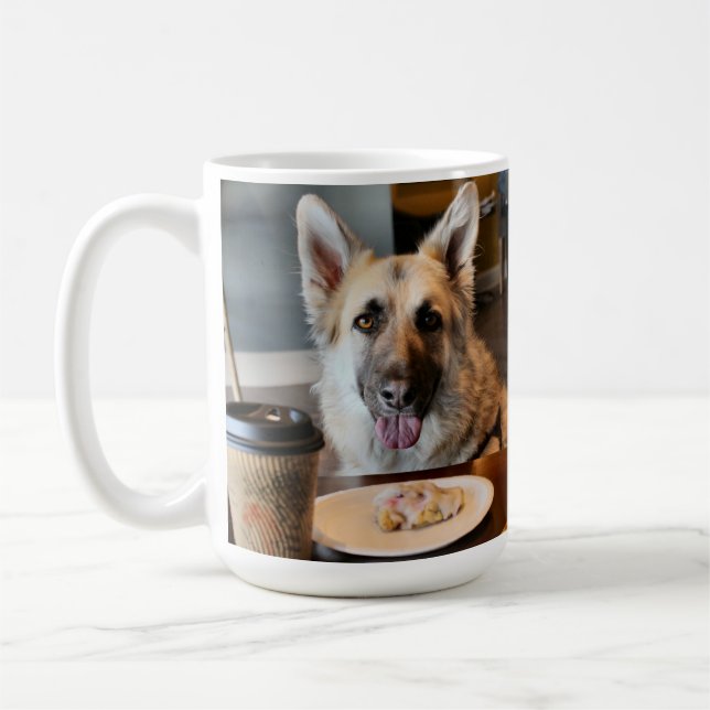 Fick du något av dig själv? kaffemugg (Vänster)