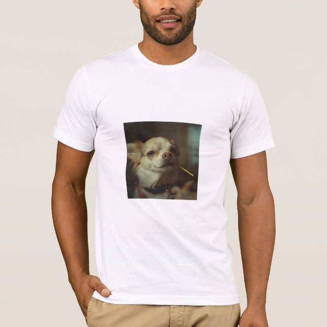 Fick en lätt t shirt (Framsida)