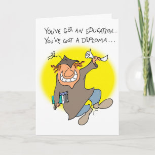 Fick ett diplom kort