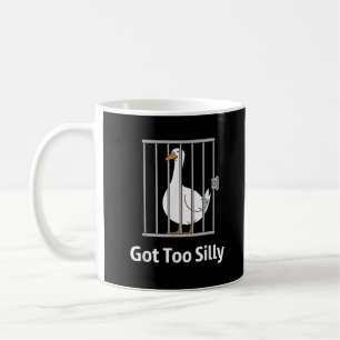 Fick för mig dum rolig gås skämt humor för djur äl kaffemugg
