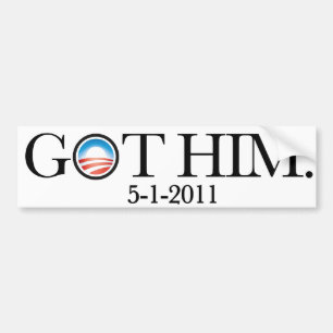 FICK HONOM. OBAMA HAR OSAMA. BIN LADEN ÄR DÖTT BILDEKAL