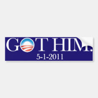 Fick honom. Osama Bin Laden avled. 5-5-11. Rikligt