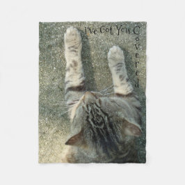 "Fick I've dig den täckte" ullfilten (storleka Fleecefilt