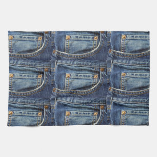 Fick- jeansDenimLook Kökshandduk