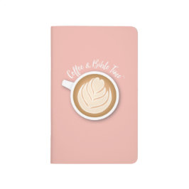 Fick- journal rosor för kaffe och för bibelTime
