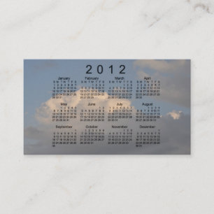 Fick- kalender 2012 vid Janz Visitkort