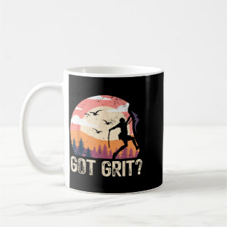 Fick kämpaglöd _ Klippklättring Bouldering _ Berg Kaffemugg