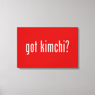 fick kimchi? canvastryck