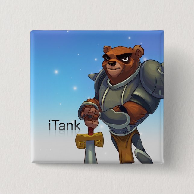 Fick- legendiTank klämmer fast Knapp (Framsida)