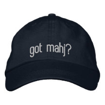 fick mahj? Basebollmössa