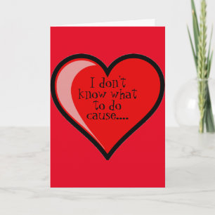 Fick min hjärtavalentin helgkort