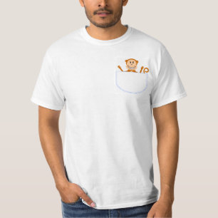 Fick- palt-skjorta för apa tee