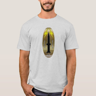 Fick- raket för guld t-shirt