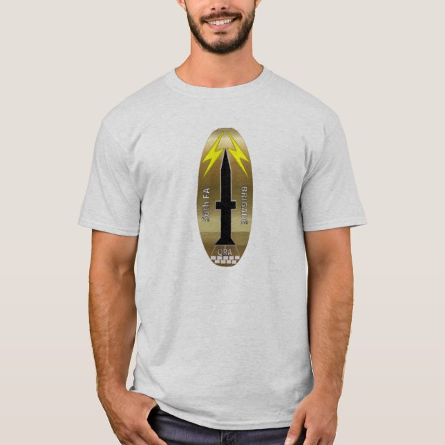 Fick- raket för guld t-shirt (Framsida)