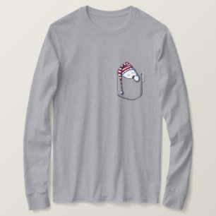 Fick sömn Westie KiniArt T Shirt