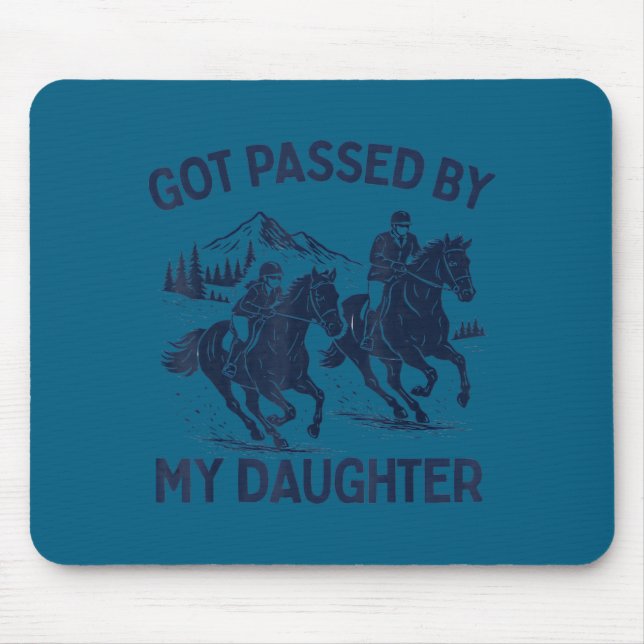 Fick Spark Av Min Dotter Häst Ridning Equestrian P Musmatta (Framsidan)