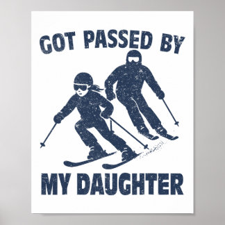 Fick sparken av min dotter Rolig skidåkning _81  Poster