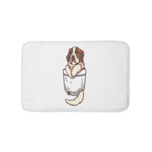 Fick St Bernard Valp Badrumsmatta
