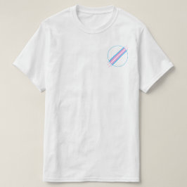 Fick- utslagsplats för trans.-pride tee