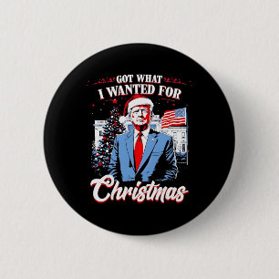 Fick vad jag ville ha i jul Trump 2025 Knapp