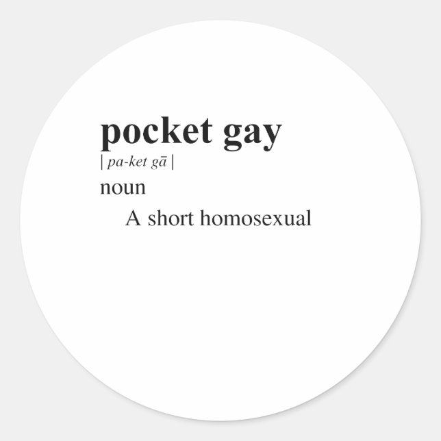 FICKA HOMO RUNT KLISTERMÄRKE (Framsida)