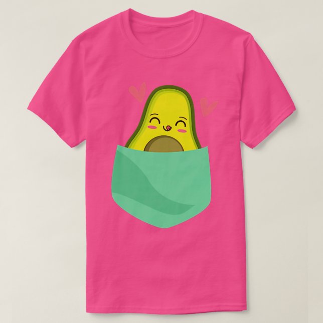 ficka med avokado t shirt (Design framsida)
