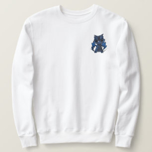 Fickdrake hoodie lång ärmad tröja