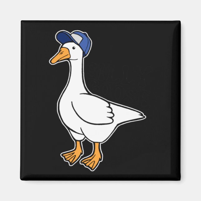 Fickdum Goose Magnet (Framsidan)