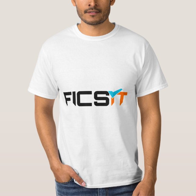 FICSIT Satisfactory T Shirt (Framsida)