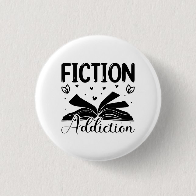 Fiction Addiction-knapp Knapp (Framsida)
