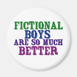 Fictional Boys från bokmask är så mycket bättr Magnet
