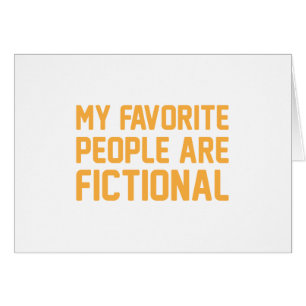 Fictional folk hälsningskort