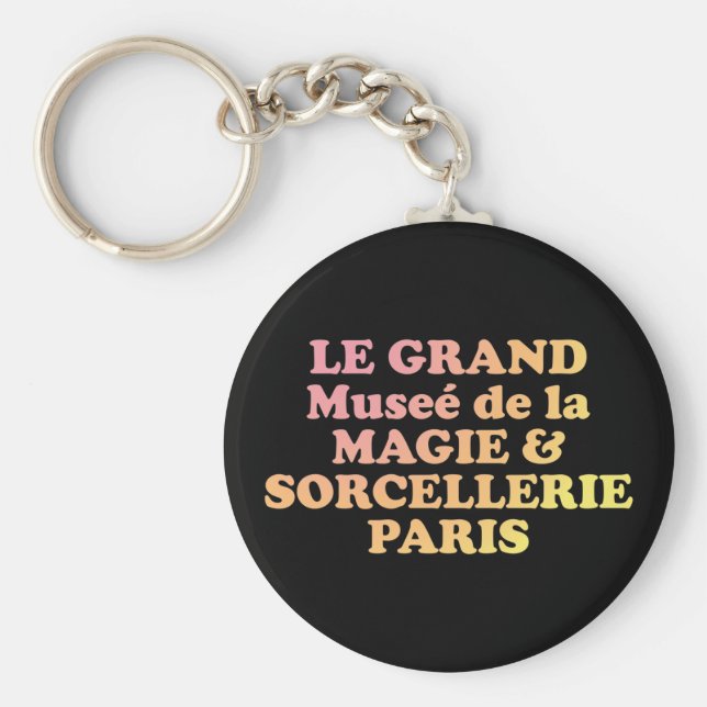 Fictional Fransk Museum of Witchcraft & Wizardry Nyckelring (Framsidan)