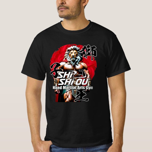 "Fictional Martial Arts Dojo & Gym Series" T-shirt (Framsida)